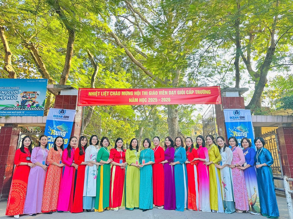 HỘI THI GIÁO VIÊN DẠY GIỎI CẤP TRƯỜNG -  NĂM HỌC 2025 – 2026