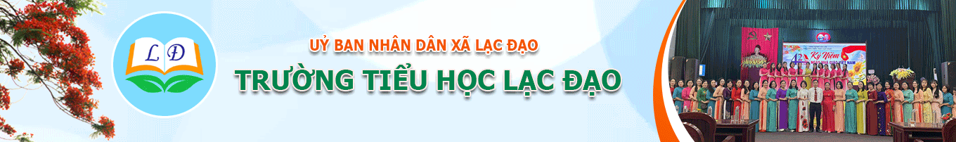 Cổng thông tin điện tử Trường Tiểu Học Lạc Đạo