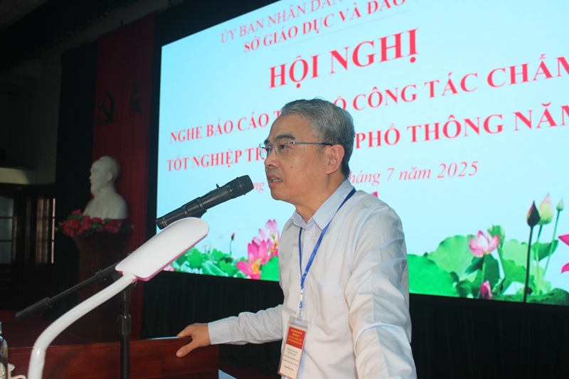 Triển khai nghiêm túc, đúng tiến độ công tác chấm thi tốt nghiệp THPT năm 2025