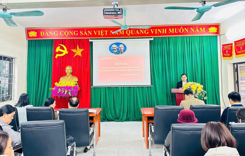 <a href='https://tieuhoclacdao.hungyen.edu.vn/tin-tuc/chi-bo-truong-tieu-hoc-lac-dao-to-chuc-hoi-nghi-tong-ket-cong-tac-xay-dung-dang-nam-2025-va-trien-khai-phuong-huong-nhiem-vu-nam-2026.html'>CHI BỘ TRƯỜNG TIỂU HỌC LẠC ĐẠO TỔ CHỨC HỘI NGHỊ TỔNG KẾT CÔNG TÁC XÂY DỰNG ĐẢNG NĂM 2025 VÀ TRIỂN KHAI PHƯƠNG HƯỚNG, NHIỆM VỤ NĂM 2026</a>